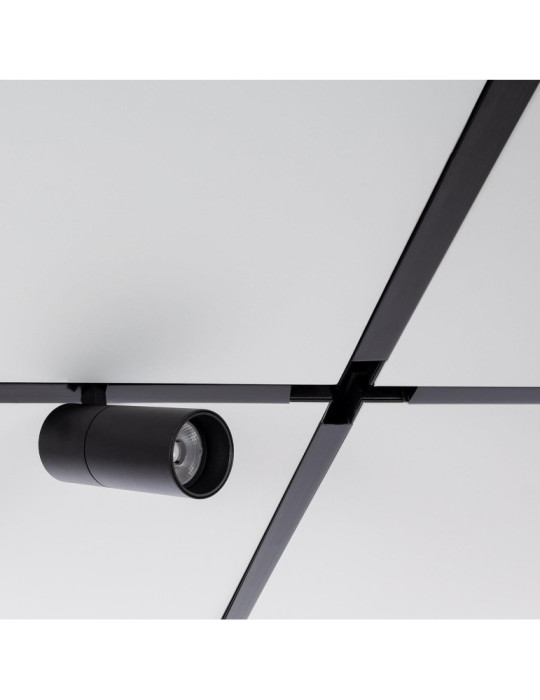 Raccord en X pour Rail Magnétique Encastré 20mm