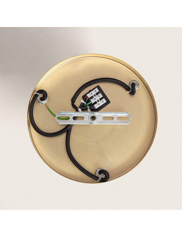 Suspension Métal et Verre Tri Baudelaire