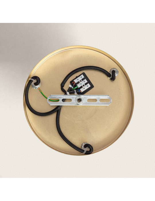 Suspension Métal et Verre Tri Baudelaire