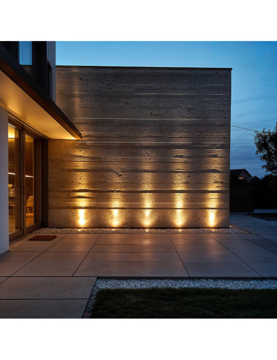 Spot LED Extérieur 12W Inox Encastrable au Sol