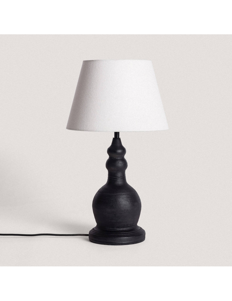 Lampe à Poser Terracota Jara ILUZZIA Ø300 mm Lampe à Poser Terracota Jara ILUZZIA Ø300 mm