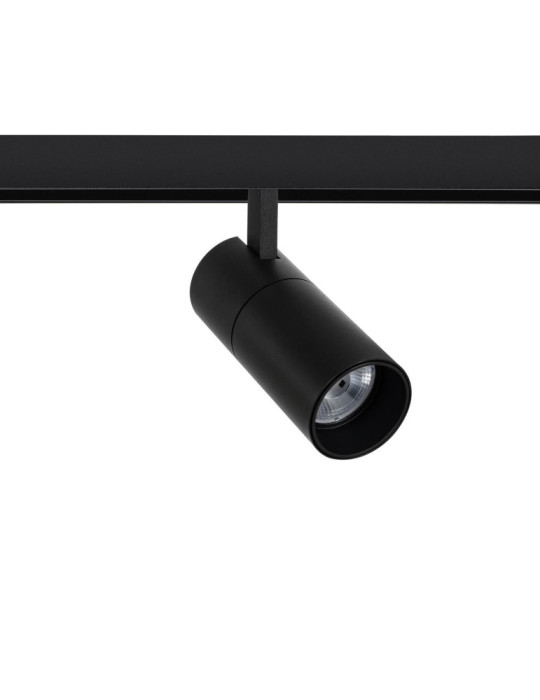 Spot LED sur Rail Magnétique 20mm 20W 48V Noir