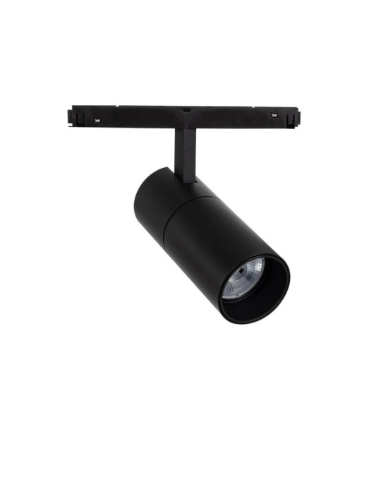 Spot LED sur Rail Magnétique 20mm 20W 48V Noir