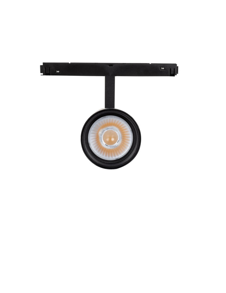 Spot LED sur Rail Magnétique 20mm 20W 48V Noir
