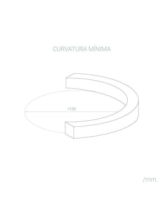 Bobine Gaine Néon LED Flexible Dimmable 11W/m 220V AC 60 LED/m 50m Semi-circulaire 180° RGB IP67 Coupe Tous les 100cm