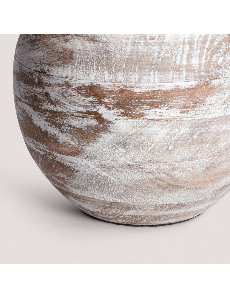 Lampe à Poser en bois Chandan ILUZZIA