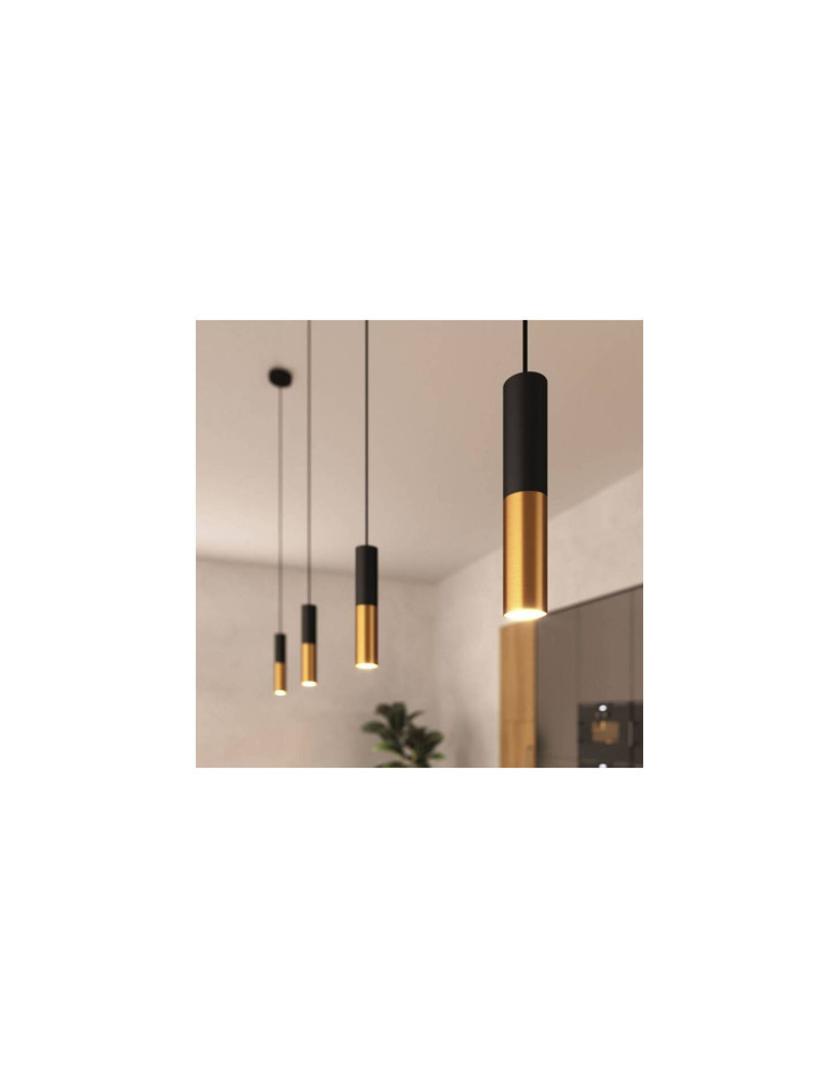 Suspension Creative-Cables Modèle PDMV_ Abat-Jour Tub-E14