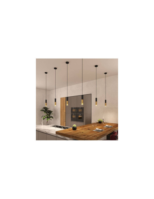 Suspension Creative-Cables Modèle PDMV_ Abat-Jour Tub-E14