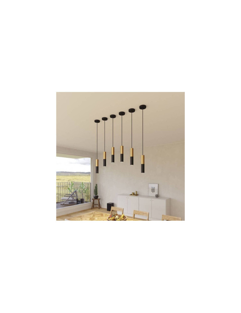 Suspension Creative-Cables Modèle PDMV_ Abat-Jour Tub-E14