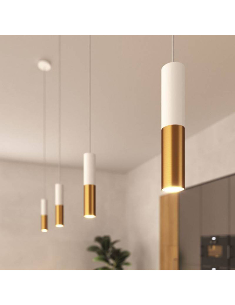 Suspension Creative-Cables Modèle PDMV_ Abat-Jour Tub-E14