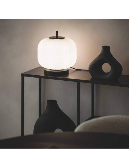 Lampe à Poser Métal et Verre Beca