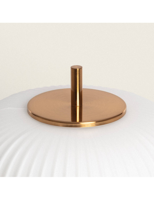 Lampe à Poser Métal et Verre Beca