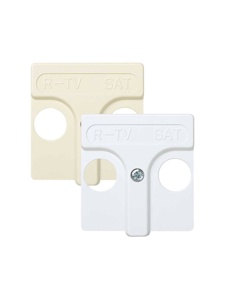 Plaque pour Prise TV-SAT SIMON 27 27097