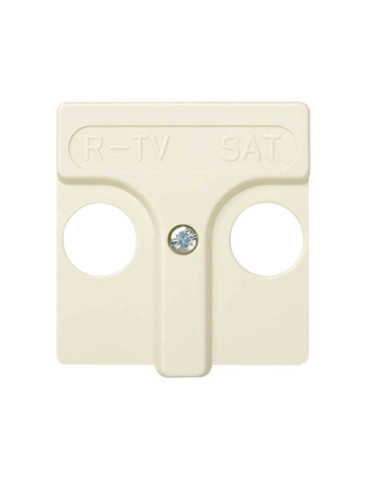 Plaque pour Prise TV-SAT SIMON 27 27097