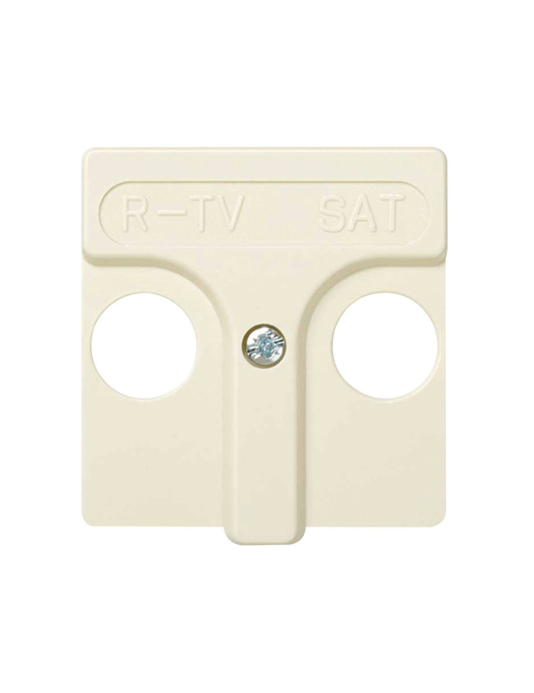 Plaque pour Prise TV-SAT SIMON 27 27097