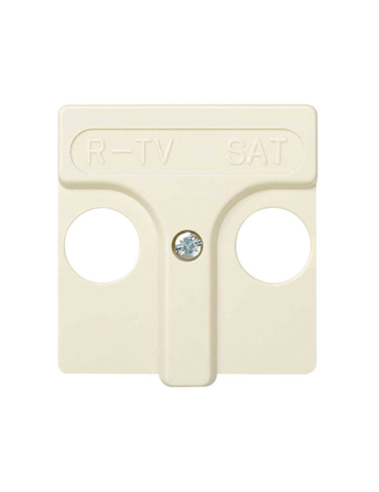 Plaque pour Prise TV-SAT SIMON 27 27097
