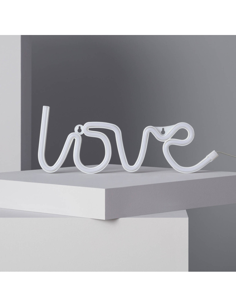 Néon LED Love à Piles