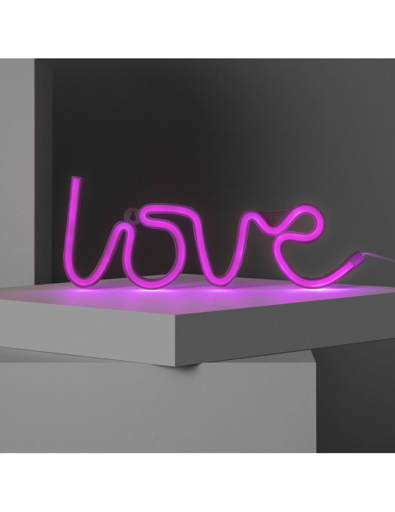 Néon LED Love à Piles
