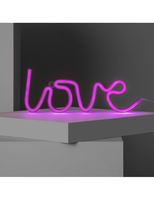 Néon LED Love à Piles