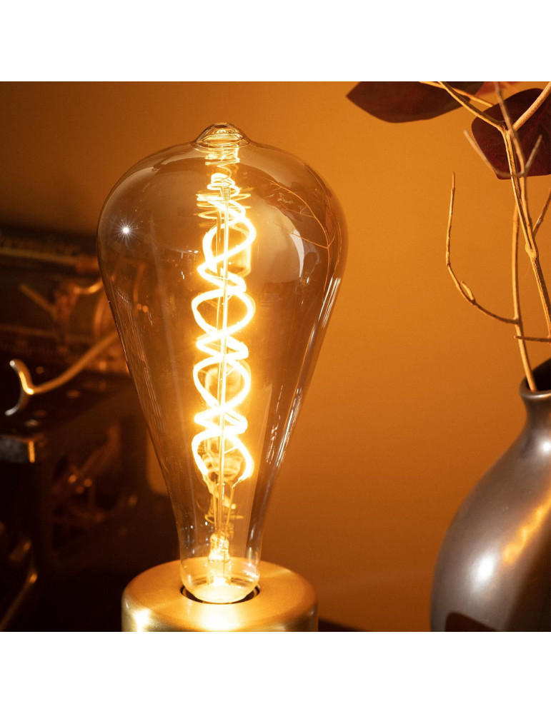 Ampoule LED Filament E27 4W 400 lm ST115 Smoky