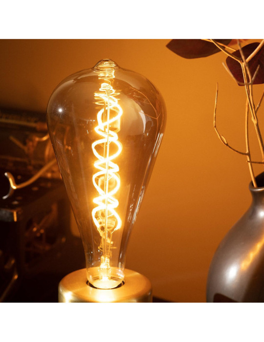 Ampoule LED Filament E27 4W 400 lm ST115 Smoky