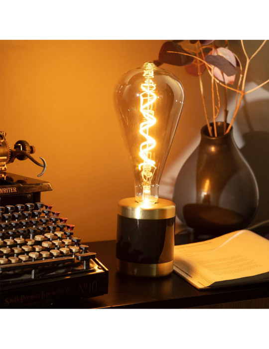 Ampoule LED Filament E27 4W 400 lm ST115 Smoky