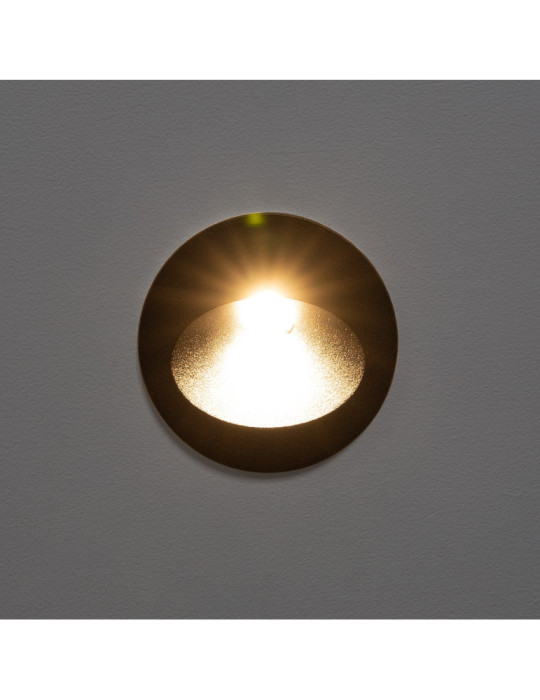 Aplique de Pared LED Coney IP65 3W Negro