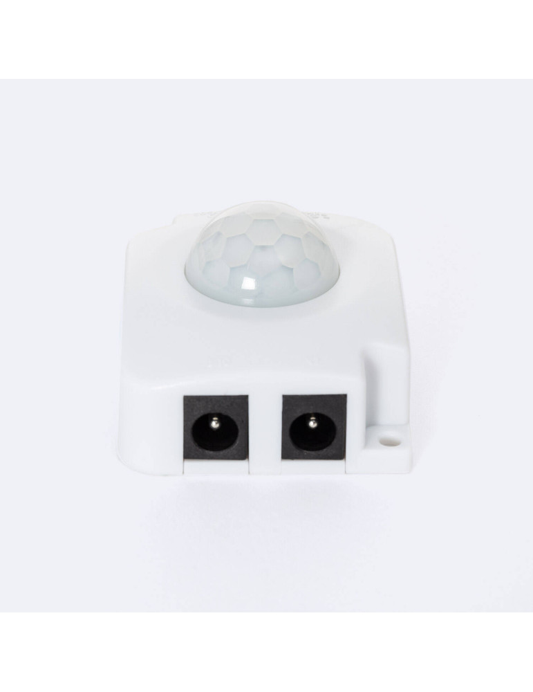 Détecteur de Mouvement PIR 120º pour Ruban LED 12/24V DC Connecteur Jack