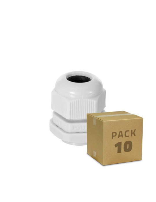 Pack de 10 Presse-Étoupes Nylon IP68 Différentes Tailles
