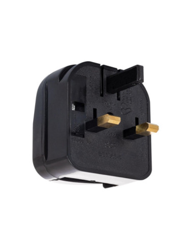 Adaptateur Prise Type E Tête Large avec Câble Droit à Prise Type G (UK)