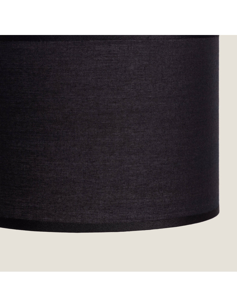 Lampe à Poser Bois et Tissu Diyara