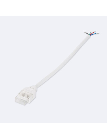 Connecteur HIPPO IP65 avec Câble pour Ruban LED RGBIC COB 24V DC IP65 Largeur 10mm