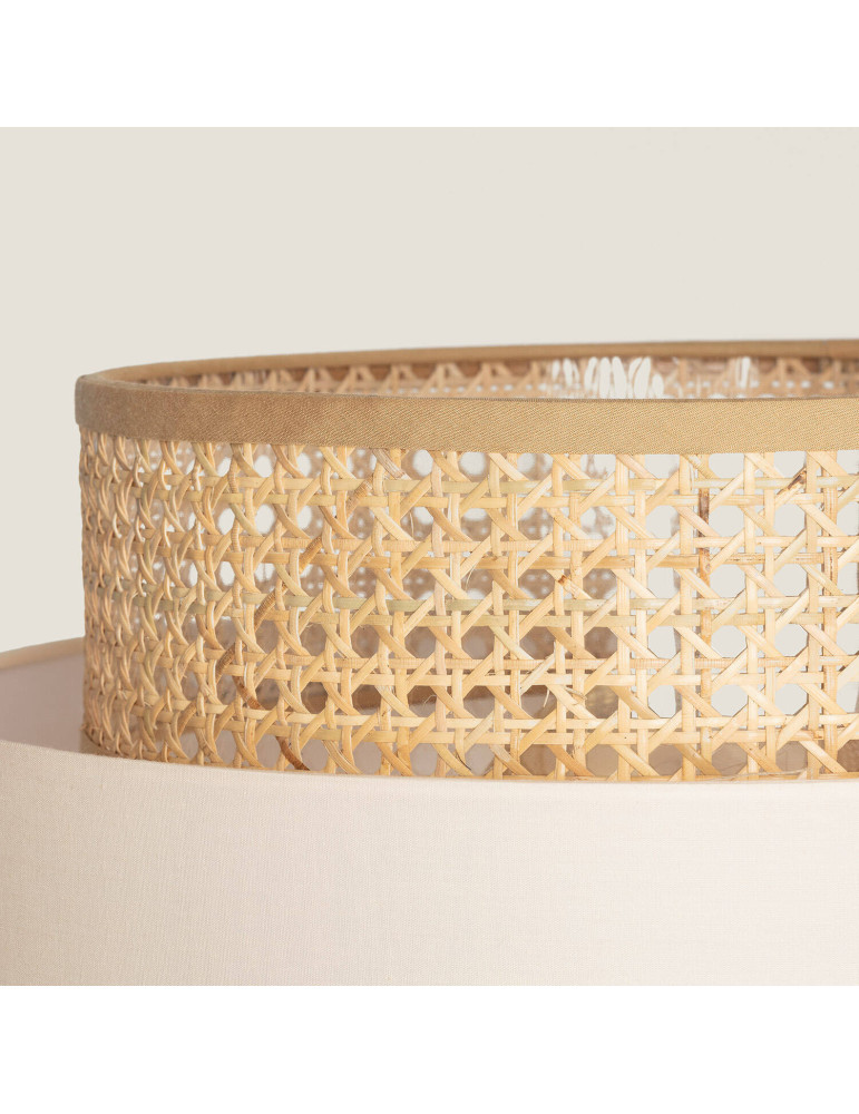 Lampadaire Métal et Tissu Amaia