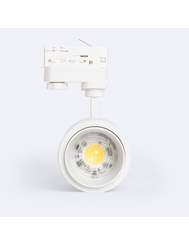 Spot LED sur Rail Triphasé 30W Dimmable Pulyx CCT Multi-angle 15-60º