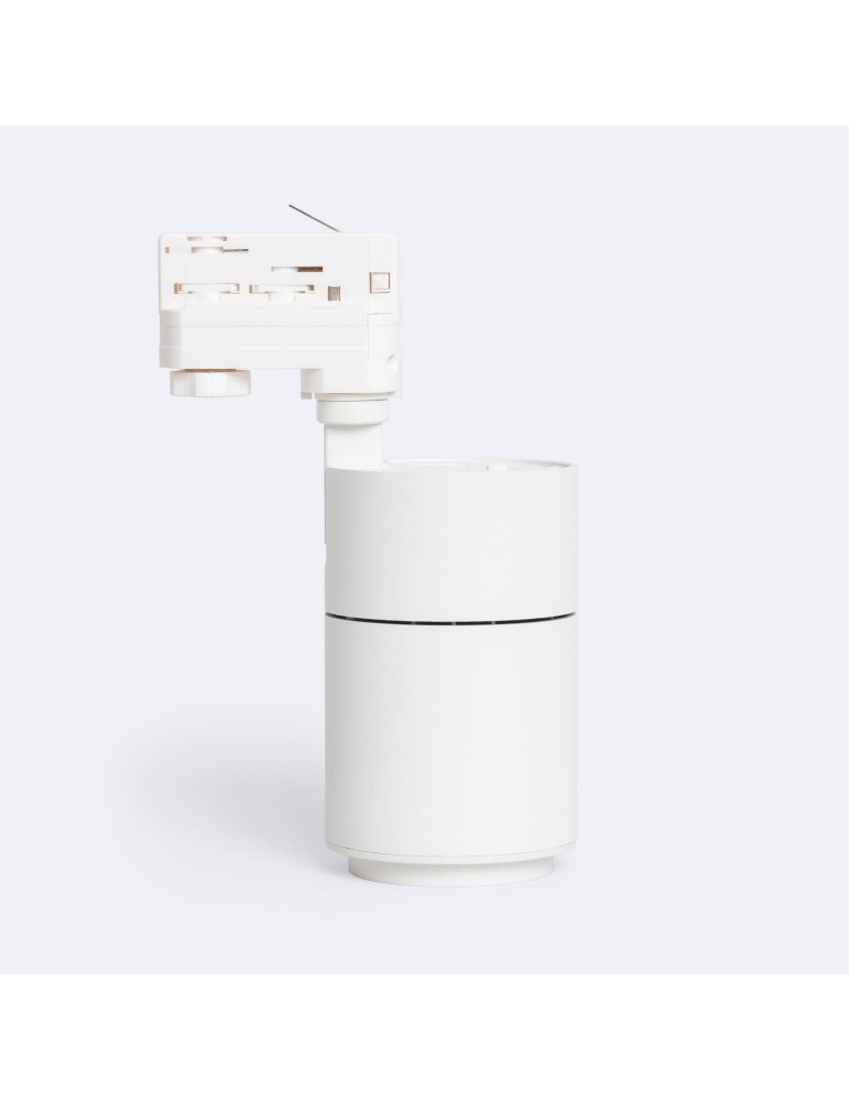 Spot LED sur Rail Triphasé 30W Dimmable Pulyx CCT Multi-angle 15-60º