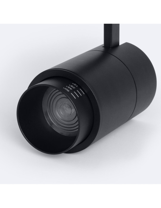 Spot LED sur Rail Triphasé 30W Dimmable Pulyx CCT Multi-angle 15-60º