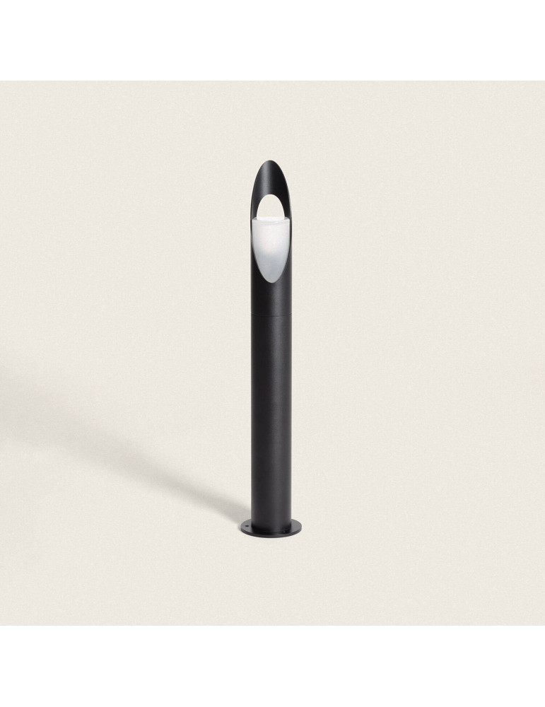 Balise sur Pied Extérieure Aluminium 60cm Oblong