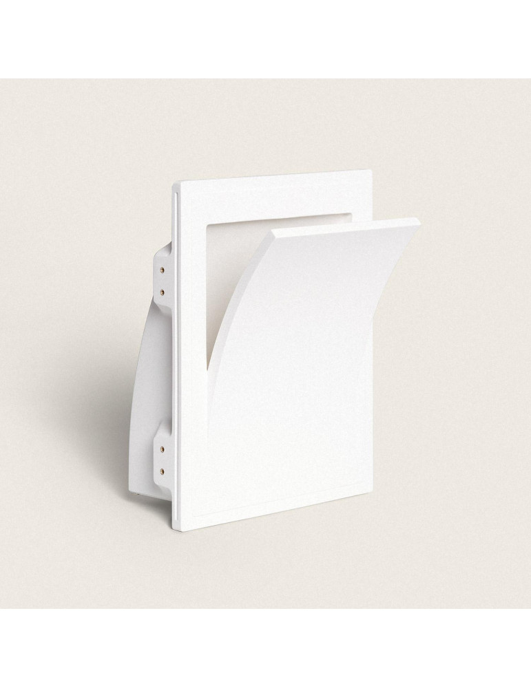 Applique Murale Intégration Plâtre/Placo pour Ampoule LED E14 Découpe 313x253 mm