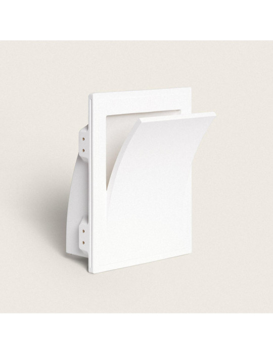 Applique Murale Intégration Plâtre/Placo pour Ampoule LED E14 Découpe 313x253 mm