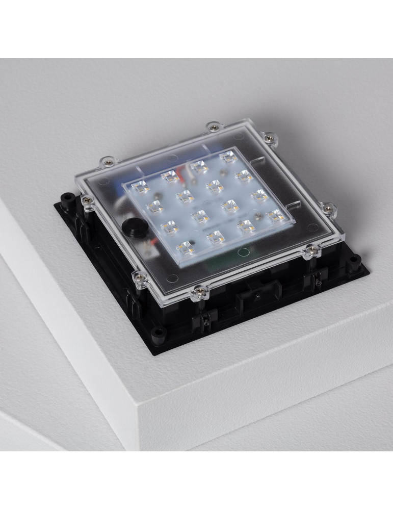 Balise LED Solaire Extérieure en Saillie sur Pied 40cm Kenya avec Détecteur de Mouvement Radar