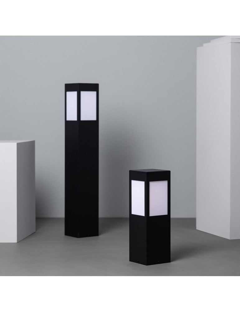 Balise LED Solaire Extérieure en Saillie sur Pied 40cm Kenya avec Détecteur de Mouvement Radar