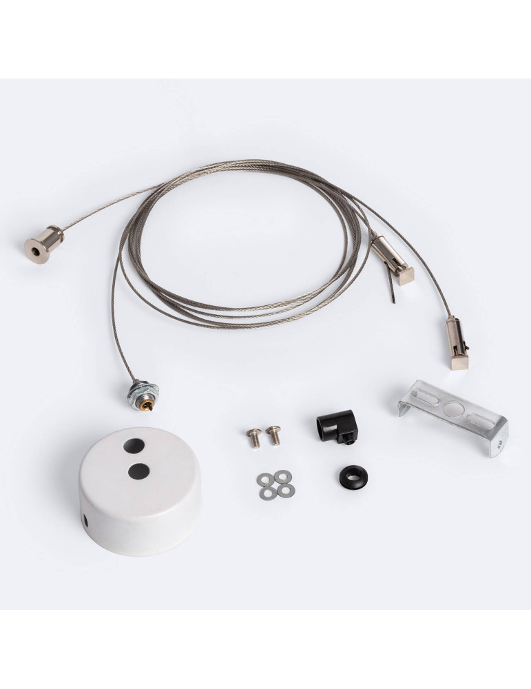 Kit de Suspension pour Barre Linéaire LED 40W 1200mm (UGR19) Utah