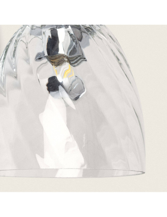 Applique Murale Métal et Verre Kutja