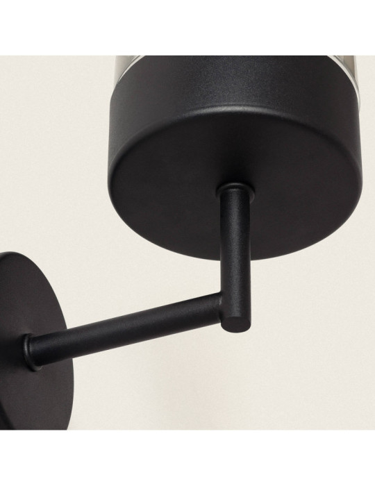 Lampe Murale Extérieure Métal et Verre Gerber