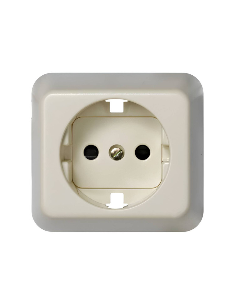 Module Plaque avec Dispositif de Sécurité pour Prise Schuko SIMON 73 LOFT 73044