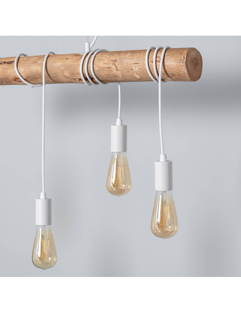 Suspension Métal et Bois Yagis