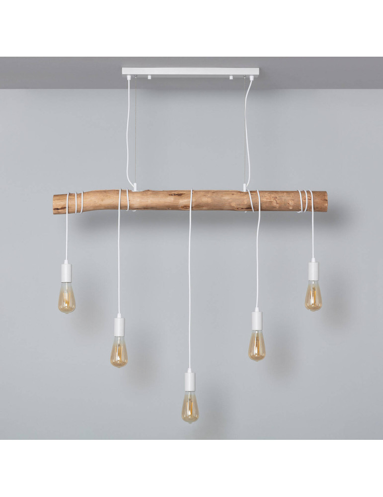 Suspension Métal et Bois Yagis