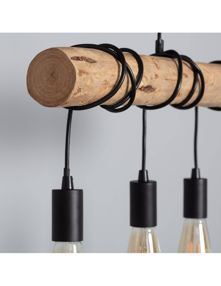 Suspension Métal et Bois Yagis