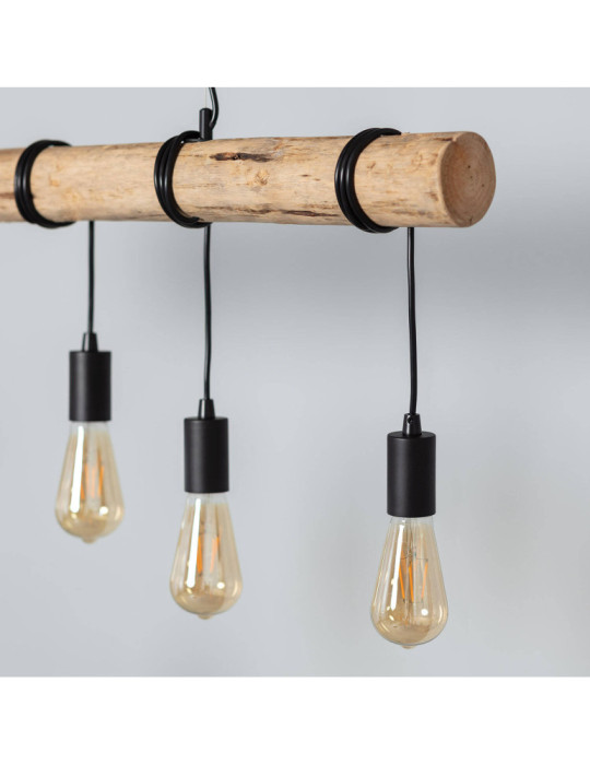 Suspension Métal et Bois Yagis