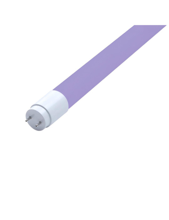 Tube LED T8 G13 120cm Lumière Noire 18W Connexion Latérale